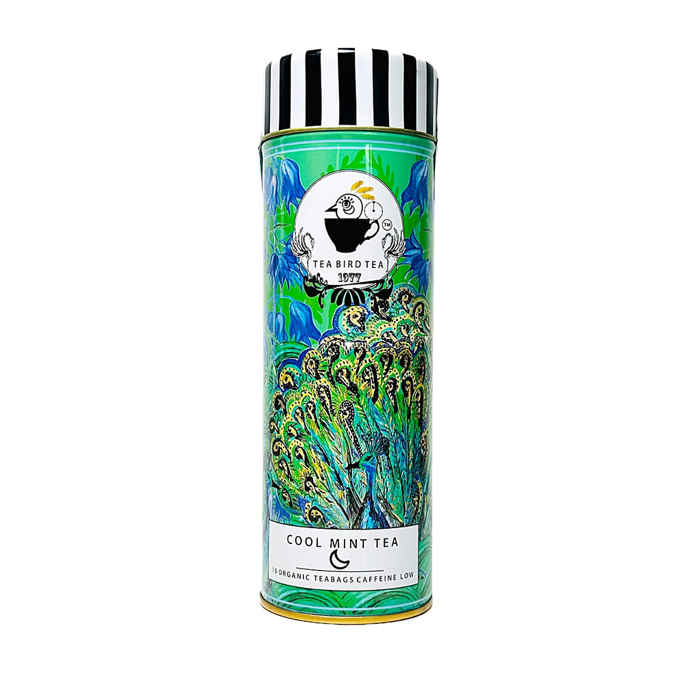 Organic Cool Mint Deluxe Tin 18 Teabags
