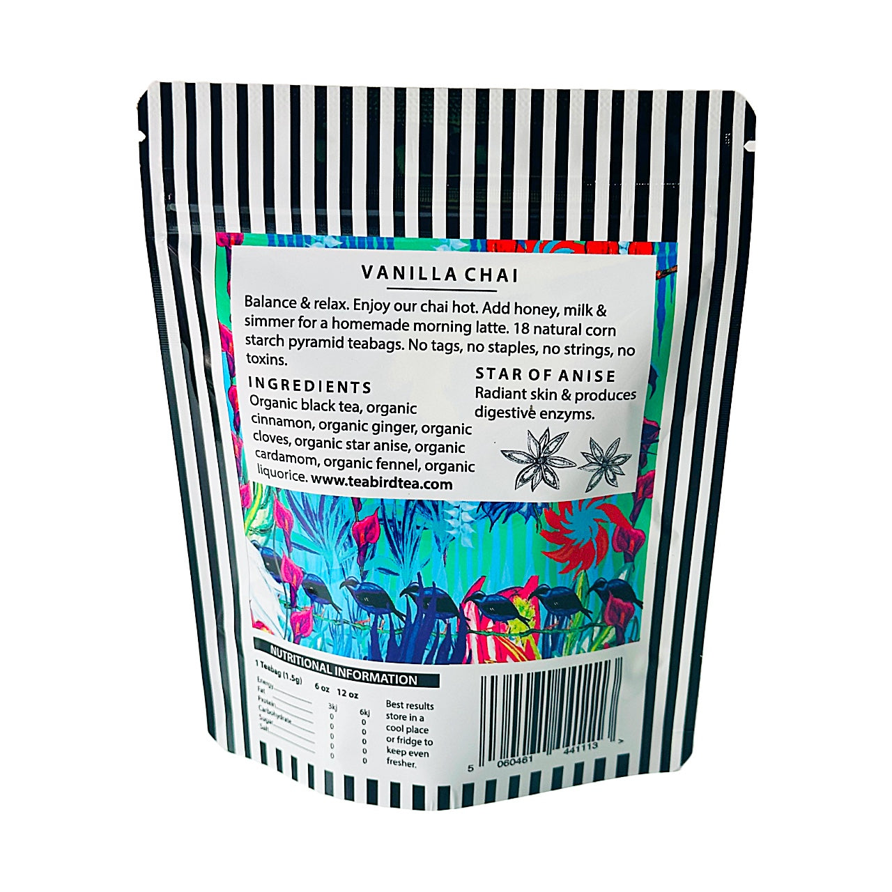 
                  
                    Organic Vanilla Chai Deluxe Tin 18 Teabags
                  
                