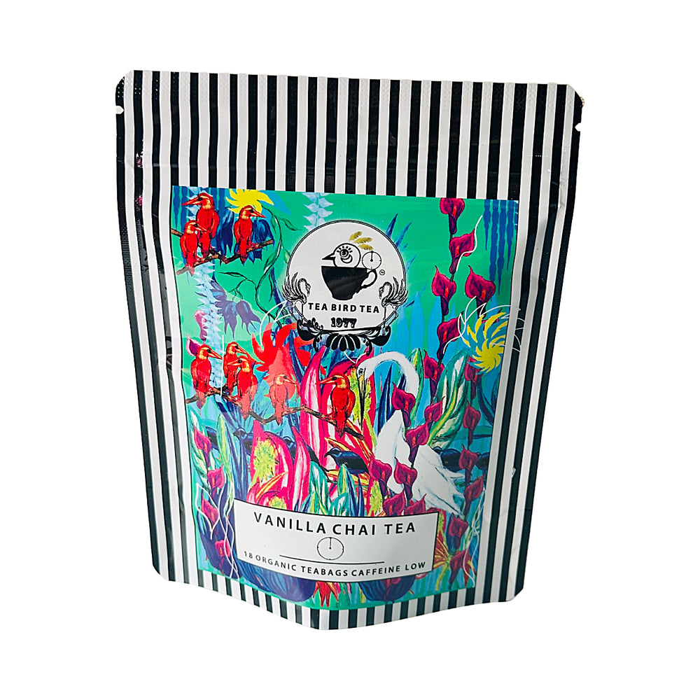 
                  
                    Organic Vanilla Chai Deluxe Tin 18 Teabags
                  
                