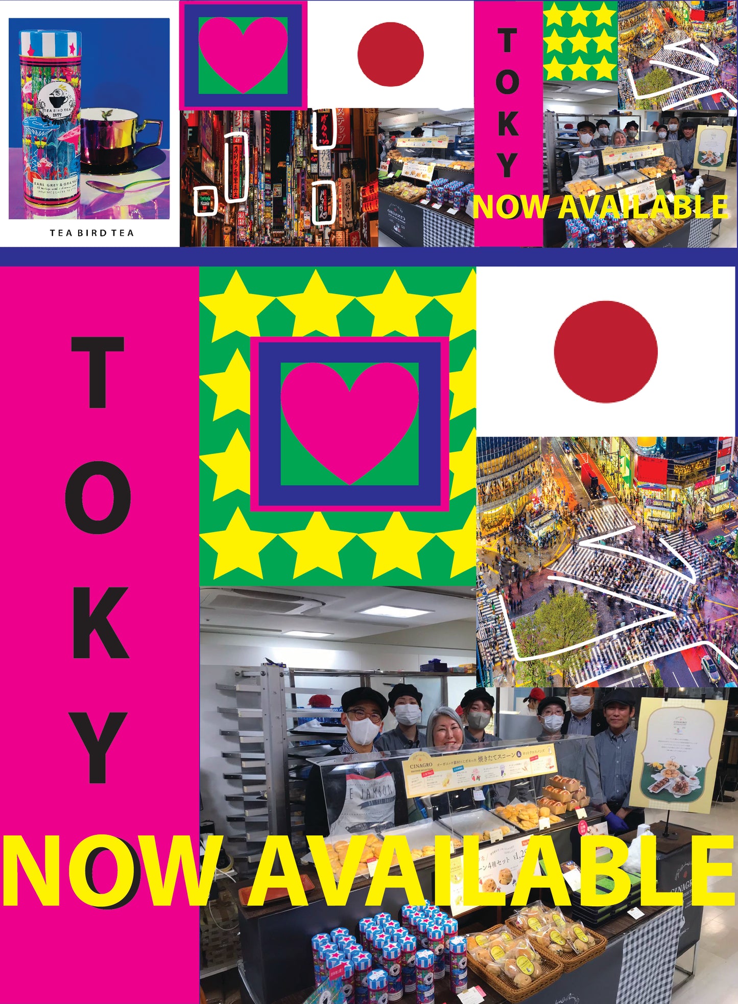 Launched at the British Fair in Isetan Tokyo
