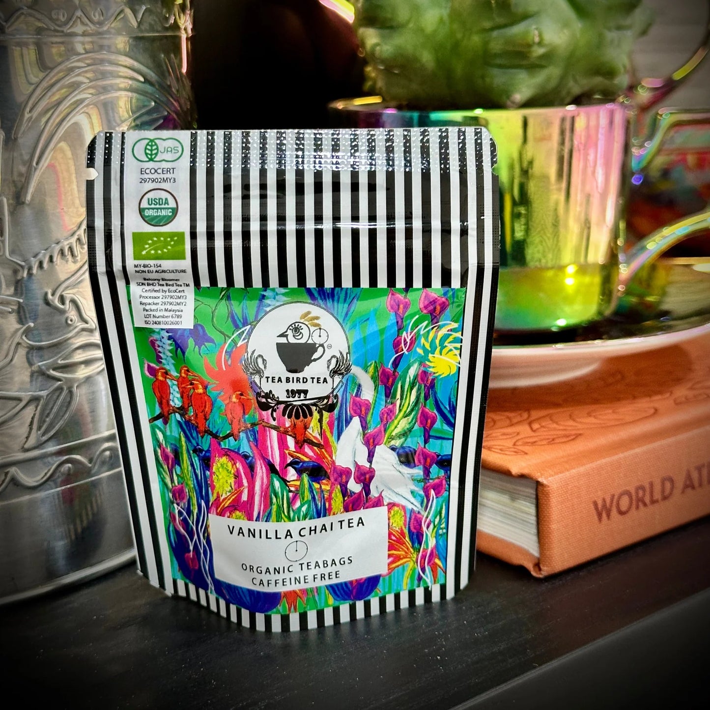 
                  
                    Organic Vanilla Chai Deluxe Tin 18 Teabags
                  
                